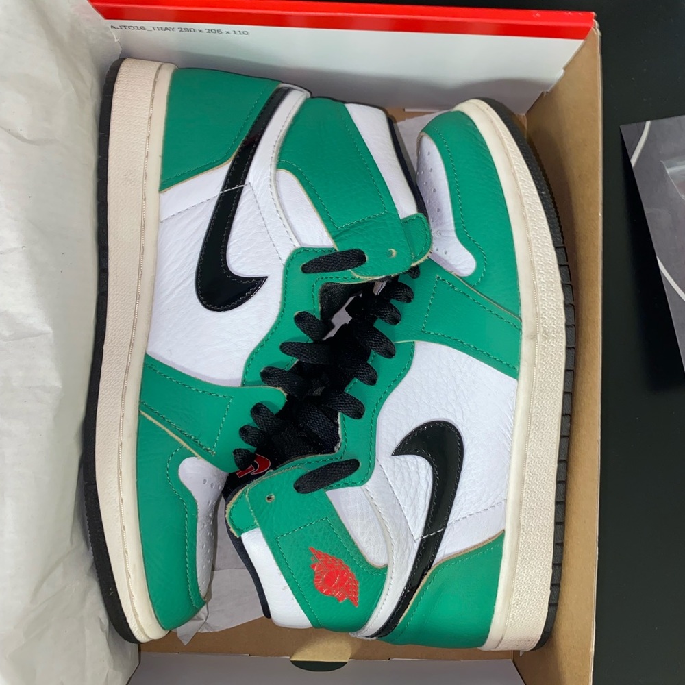 AIR JORDAN 1 RETRO HIGH OG WMN "Lucky Green"  7W